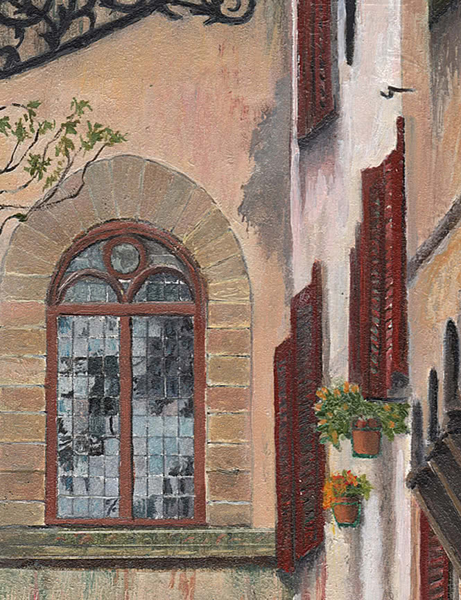 Florentine Alley by Philip Jostrom, detail view